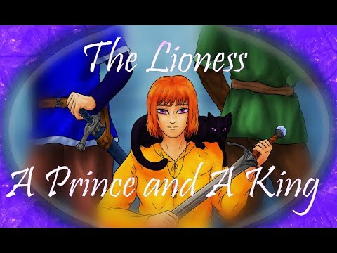 The Lioness, a Prince, and a King - book character fanart The Lioness, a Prince, and a King - book character fanart