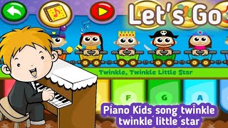 Playing the very exciting game Piano Kids song twinkle twinkle little stars🎹🎼🎵🎶😃 screenshot 5