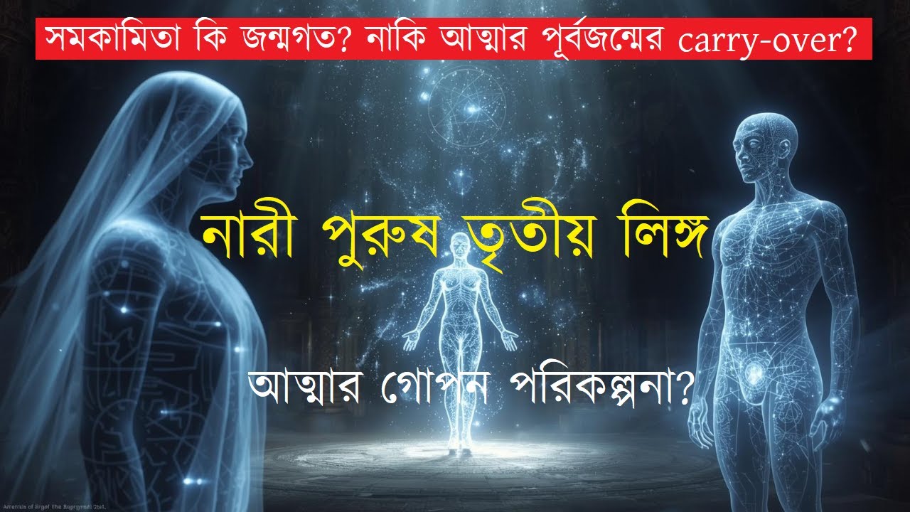 নারী, পুরুষ কিংবা তৃতীয় লিঙ্গ। আত্মার গোপন পরিকল্পনা? #GenderInRebirth #পুনর্জন্ম #LGBTQSpirituality