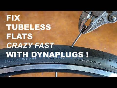 Video: Revisione dei tappi per pneumatici tubeless Dynaplug Racer