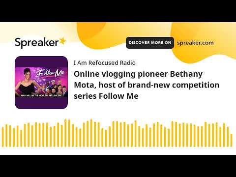 Online vlogging pioneer Bethany Mota, host of brand-new competition series Follow Me