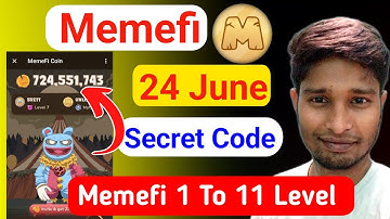 Memefi ( 1-11 Level ) Today 3,000,000 Coins Code | Memefi Secret combo | Memefi Secret | Memefi Coin