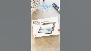 This Lenovo Idea Tab Pro costs less than half an IPad Pro #androidtablet #tablets