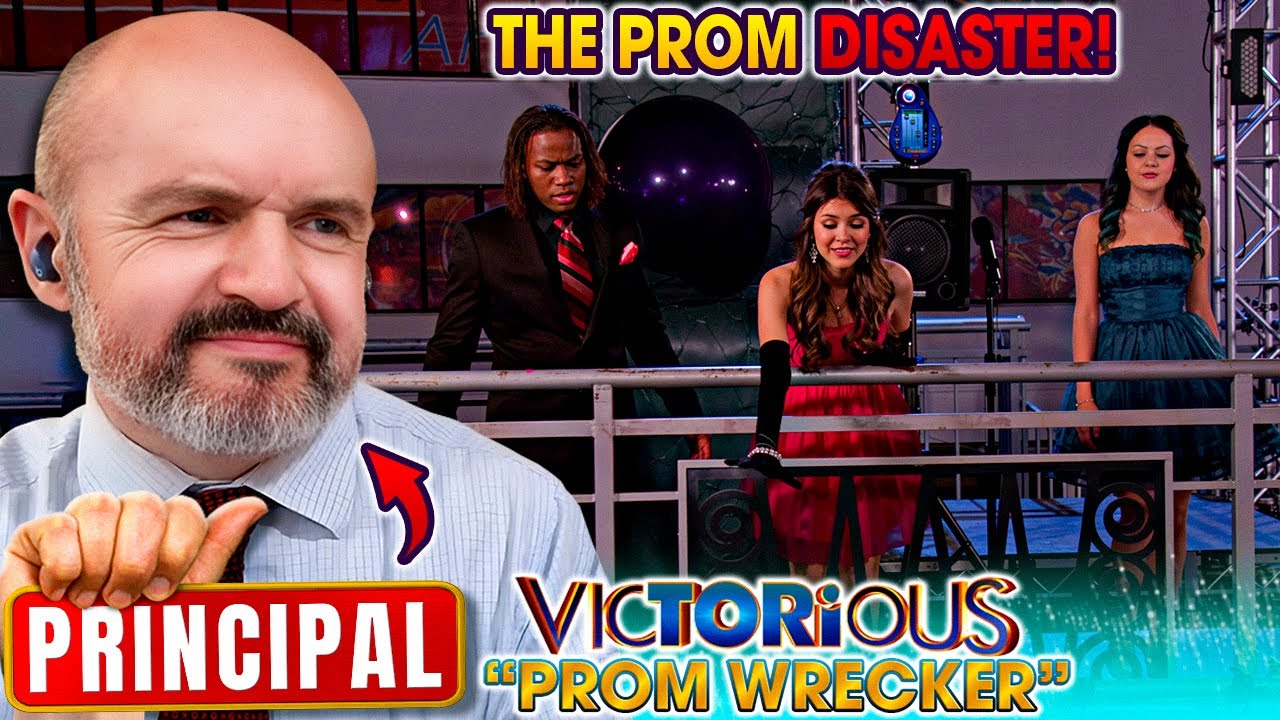 School Principal Reacts to Victorious S2E11 - "Prom Wrecker" Reaction Video #victorious