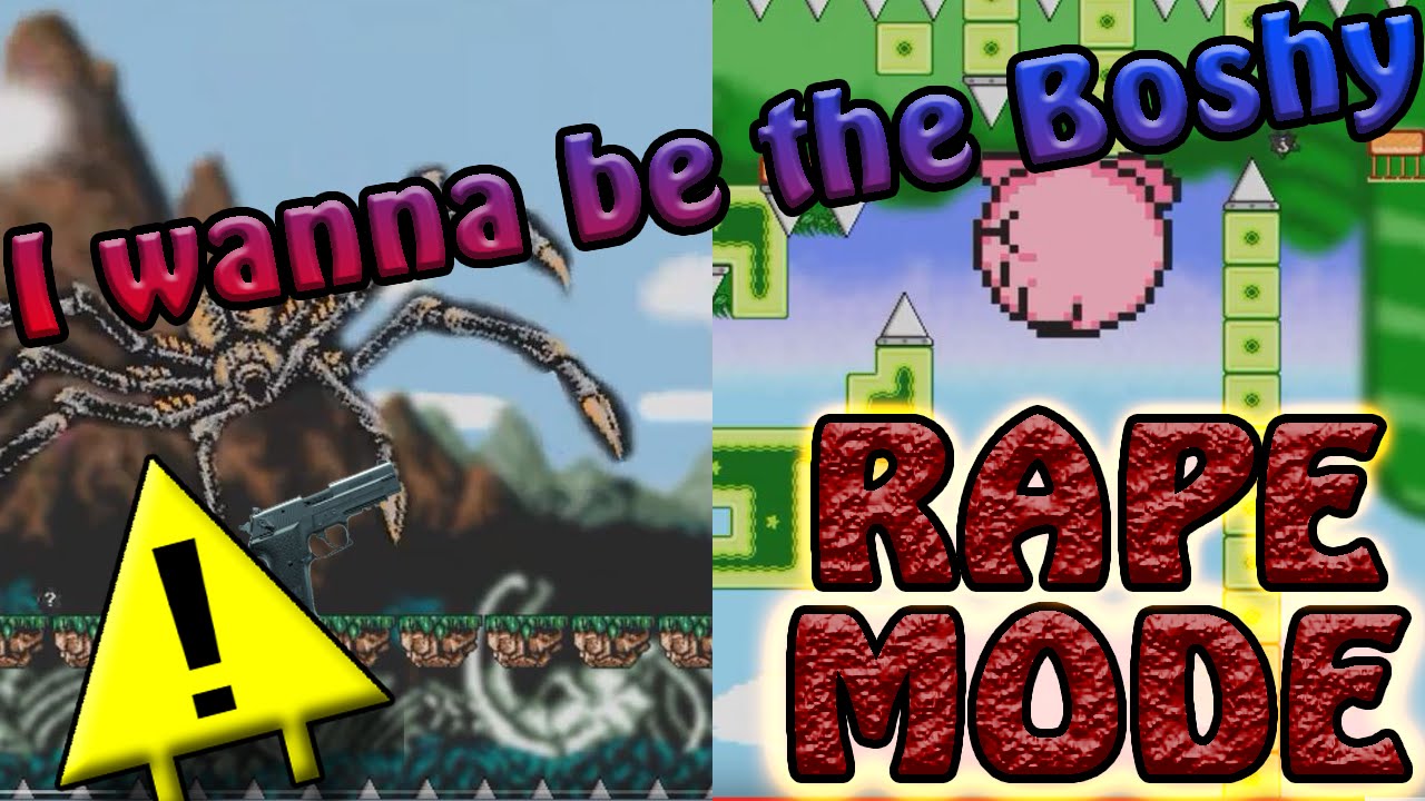 Boshy - Worlds 1-2 -"You're Gonna Get Raped-mode" (On Stream)