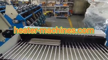 tubular heater auto feeder with 12 group shrinking machine