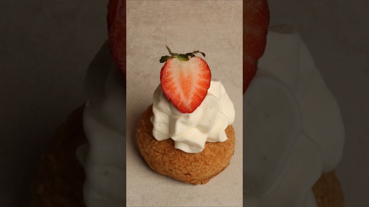 VANILLA & STRAWBERRY CHOUX 