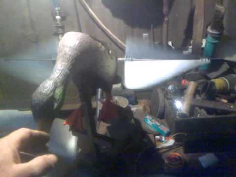 კუსტარულად დამზადებული ელექტრო იხვი