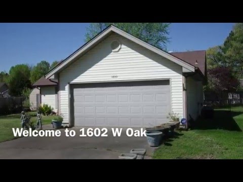 1602 W Oak, Jonesboro, AR home video tour