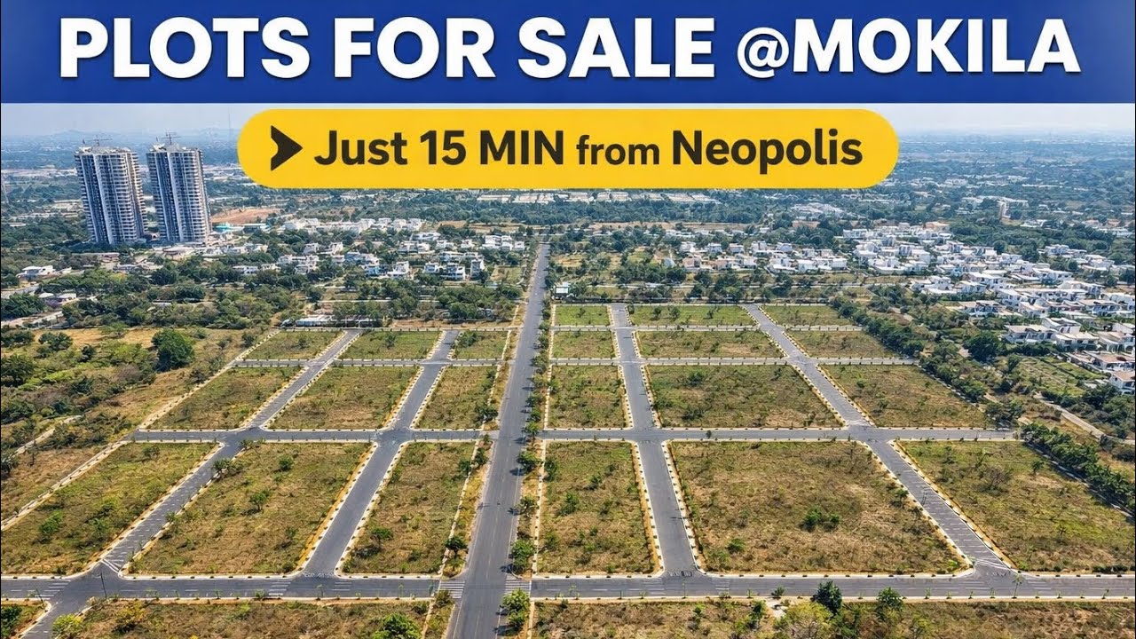 Plots for sale Mokila | +91 9346317504 | @TheEagleRealty  | West Hyderabad |