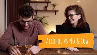 Alcohol vs NO and LOW ALCOHOL: Which Tastes Better? Tasting Our Low No Alcohol Wines Beers And Drinks Range