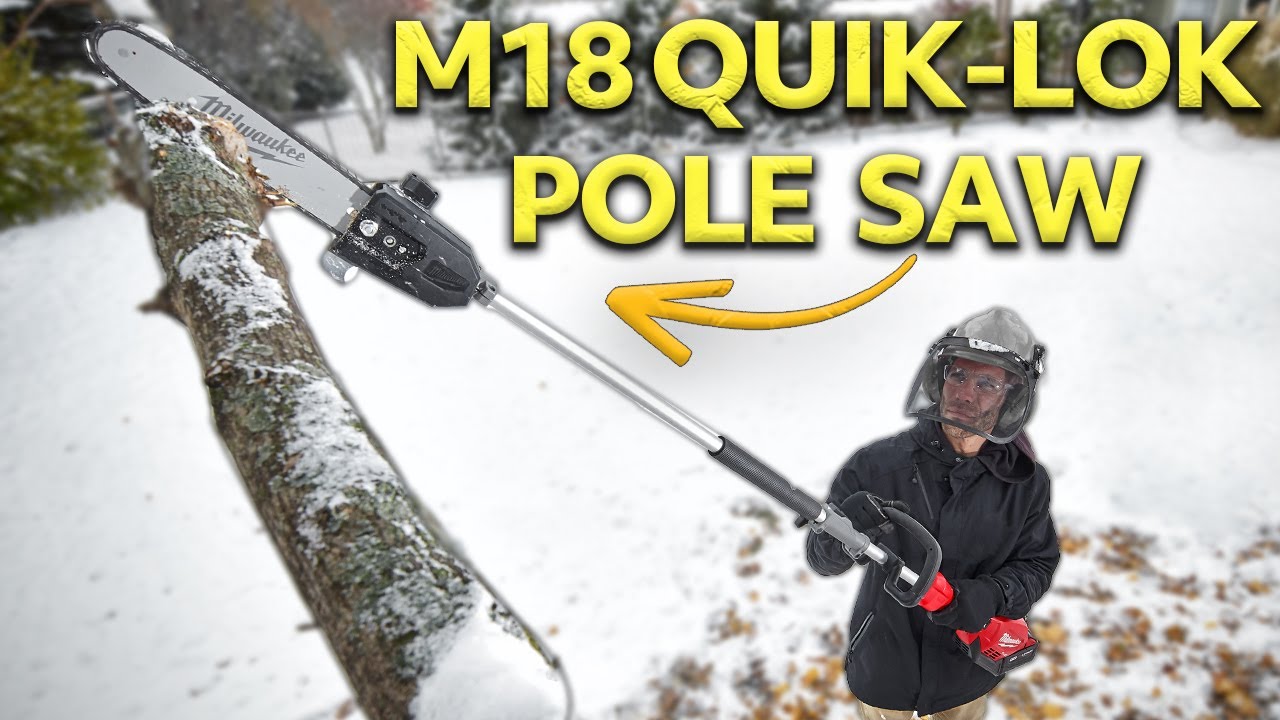 pole saw milwaukee m18 pruner