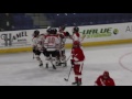 Riley Prattson scores for Pope Francis hockey in Super 8 quarterfinal against Hingham