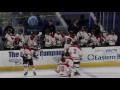 Riley Prattson scores for Pope Francis hockey in Super 8 quarterfinal against Hingham