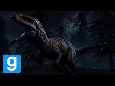 THE INDOMINUS REX IS TERRORIZING US! - Gmod Hide & Seek