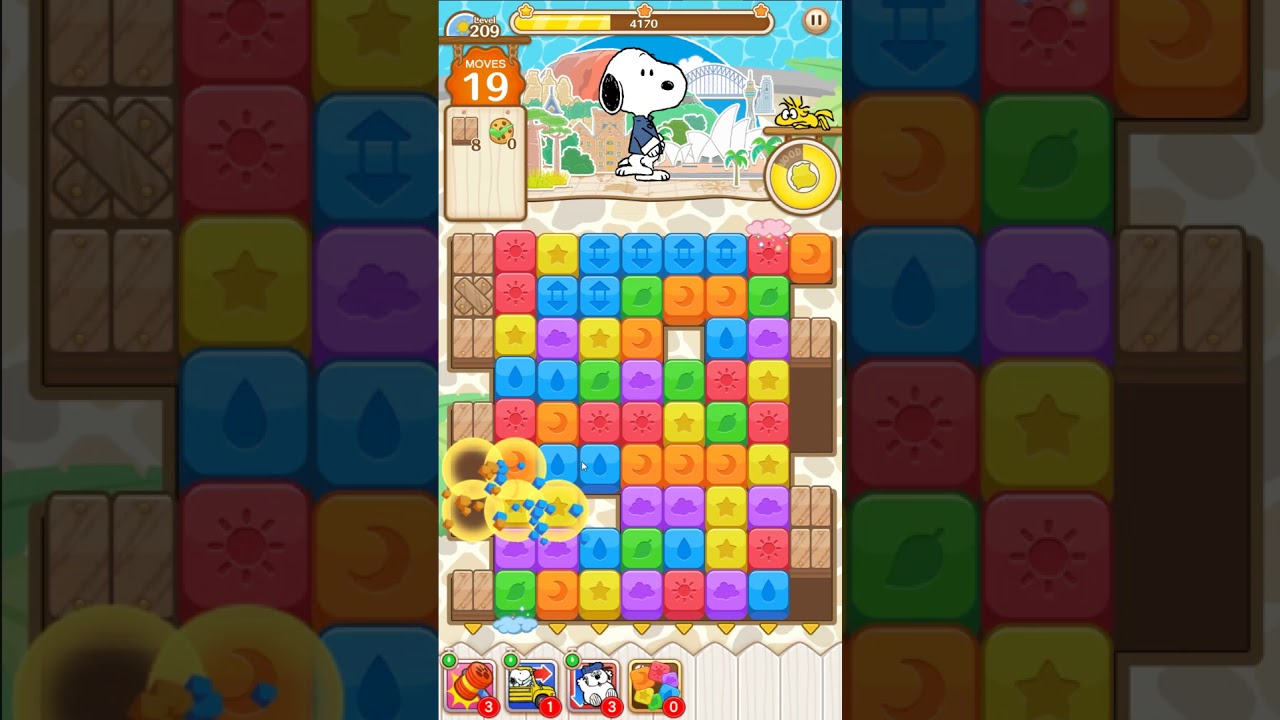 Snoopy Puzzle Journey level 209