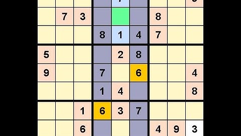 How to Solve Guardian Sudoku Expert 5137 February 20, 2021