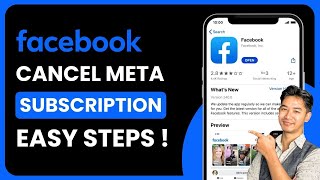 How to Cancel Facebook Meta Subscription !
