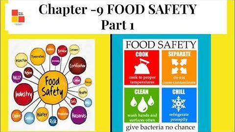 Chapter 9 Part 1 Food Safety Class X Home Science Lectures By Divya Gulati