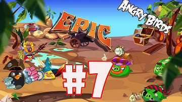 Angry Birds Epic: Part-7 Gameplay-Story Mode (Zone Pirate Coast Wave 2 - Western Slingshot Woods)