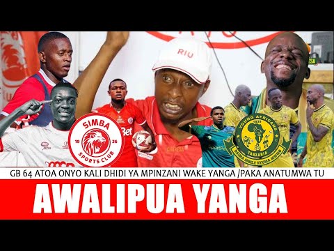 GB64 DOZI HII SIMBA INAYO TOA NI KILIO UPANDE WA PILI MASHABIKI WA SIMBA FURAHA INATUZIDI Simbasc 