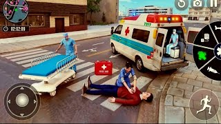 Korban Kritis Kecelakaan Mobil-mobilan - Simulator Mobil 3d - Game Mobil Ambulans screenshot 4