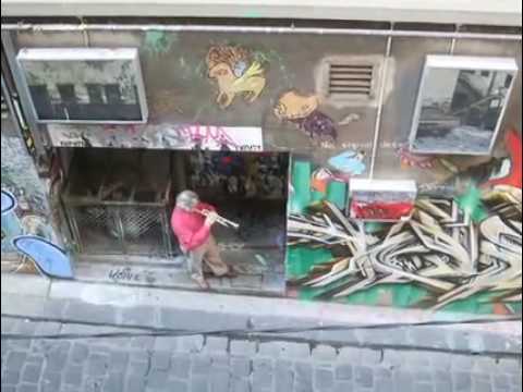 Alan Holley trumpet solo in Hosier Lane