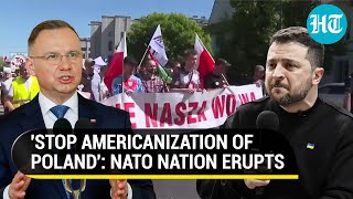 &#39;Poland Not Cannon Fodder&#39;: Protesters Fume At NATO Nation&#39;s Support To Ukraine | Watch