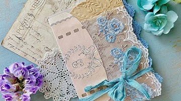 Easily Make An Envelope Into A No Sew Junk Journal From Start To Finish!