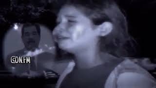 بكاء 😭طفلة فلسطينية بسبب هدم بيتها وجاء الرد من صدام حسين😎