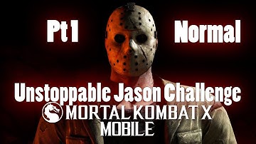 Unstoppable Jason Challenge N 1! - Mortal Kombat X Mobile Gameplay Pt 119 [V1.4] [IOS - iPad]
