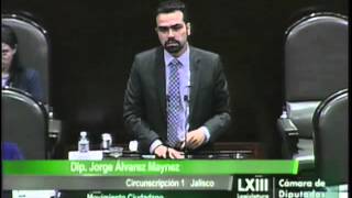 Dip. Jorge Álvarez (MC) - Reforma Política de la Ciudad de México (A Favor)