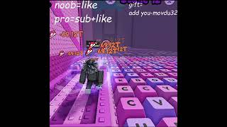 LIVE Playing +1 SPEED KEYBOARD ESCAPE 🔥 | Insane Escape Run in Roblox | NXK #shorts
