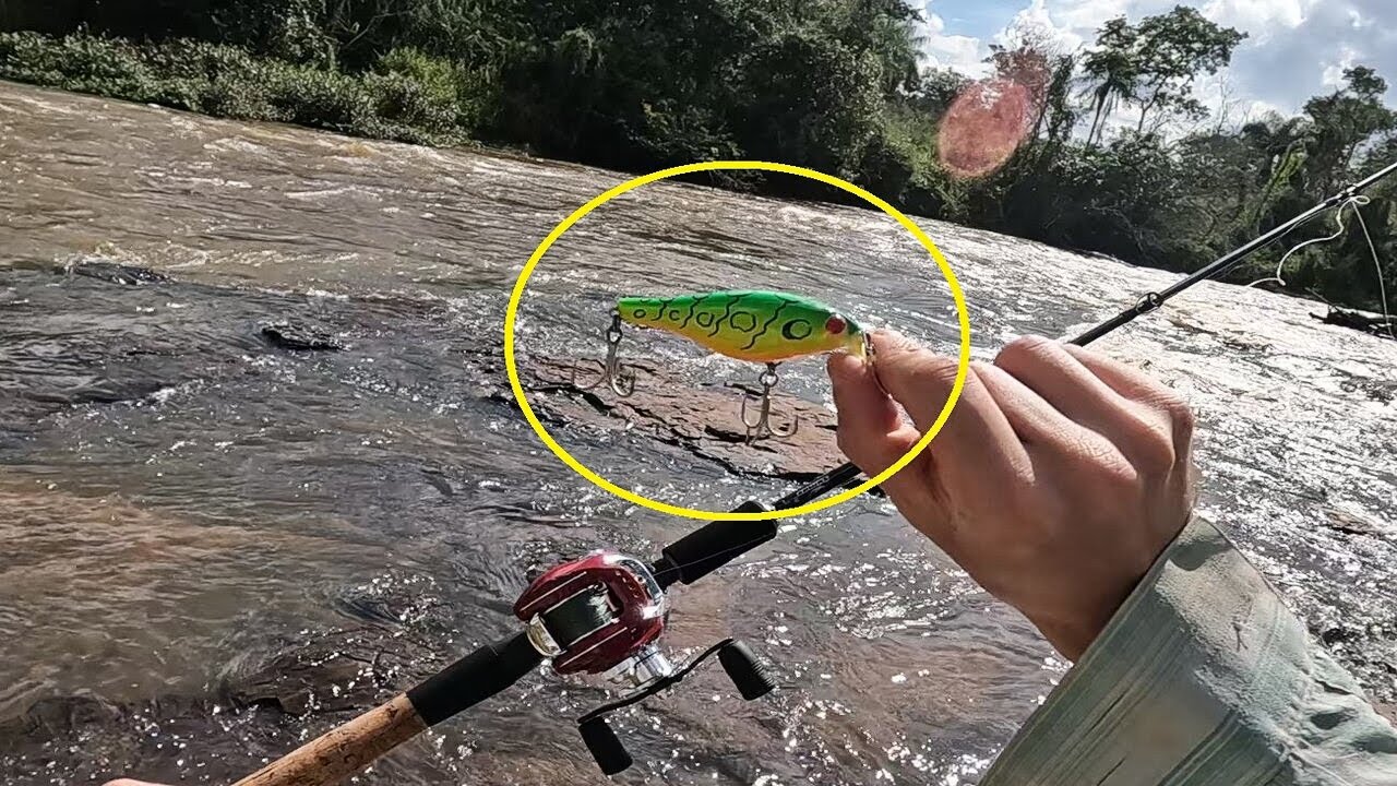 UM LUGAR PERIGOSO MAS ABARROTADO DE PEIXE! Pescaria de Dourado. Rio São José dos Dourados.