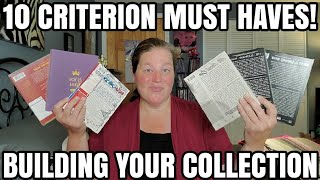 10 MUST HAVE Movies To Start Your Criterion Collection!