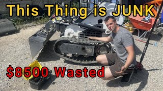 Trying to Salvage our Chinese Mini Skid Steer Testing A Chinese Mini Skid Steer Until Failure
