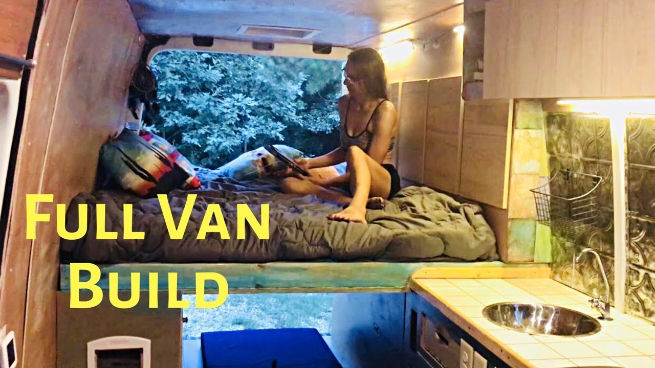 Start to Finish Full Custom Sprinter Van Conversion - Time-lapse - YouTube
