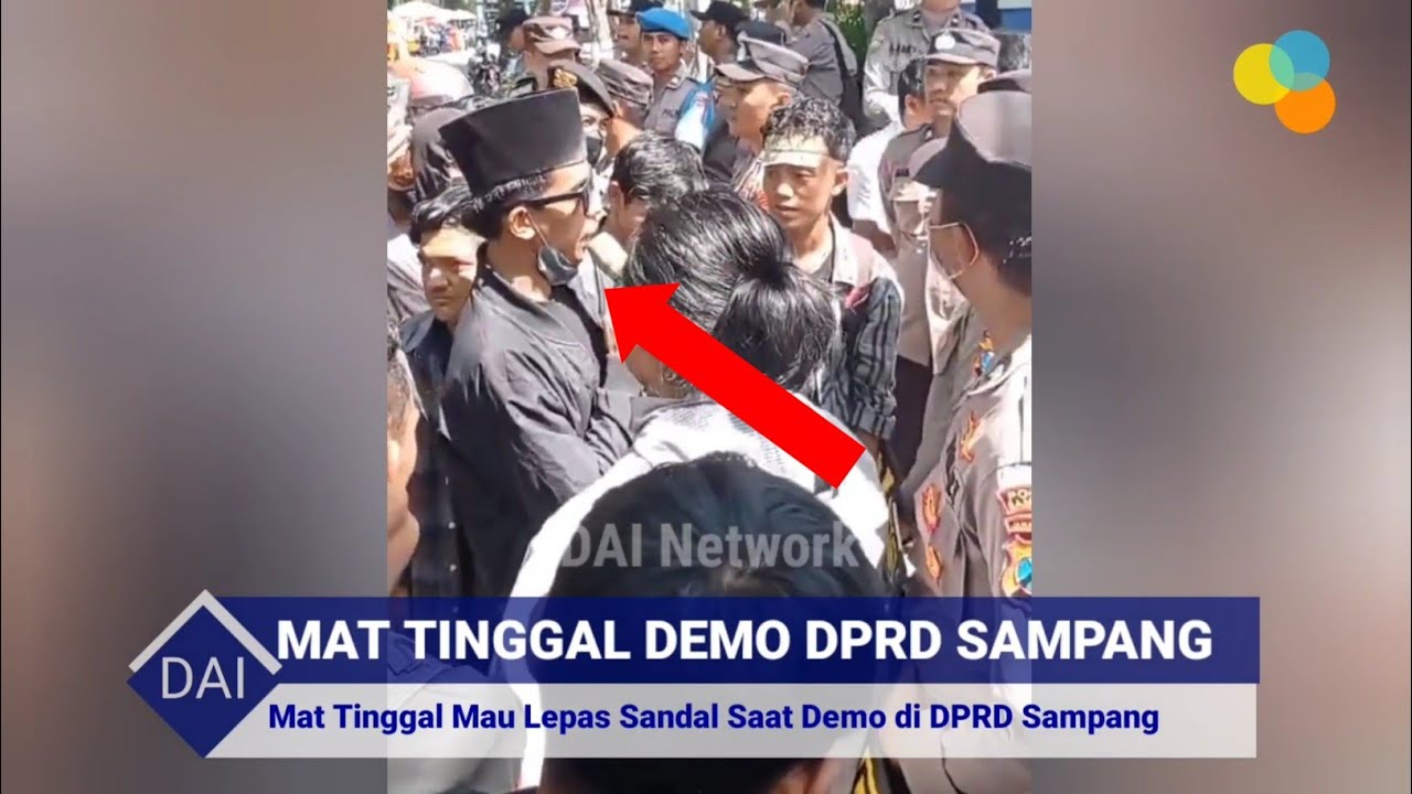 Begini Mat Tinggal Kalau Demo - DPRD Sampang