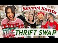 Thrifting for CHRISTMAS GIFTS! // the *ULTIMATE MYSTERY GIFT SWAP*