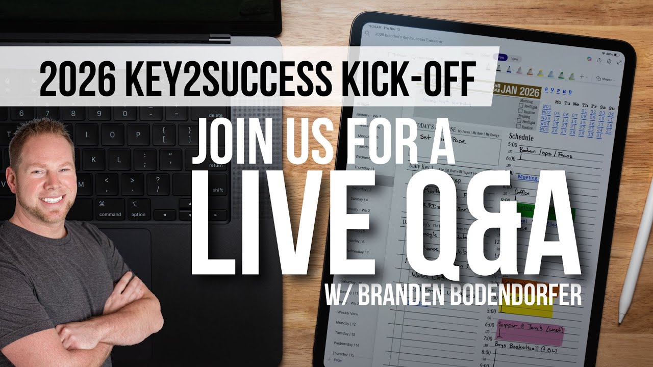 Welcome 2026 LIVE Key2Success Q&A