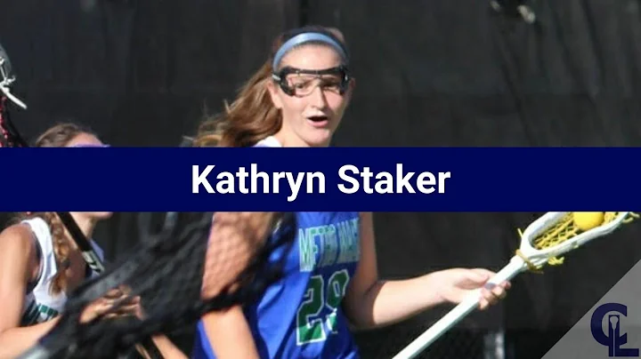 Kathryn Staker Lacrosse Highlights - NY 2023 - Att...