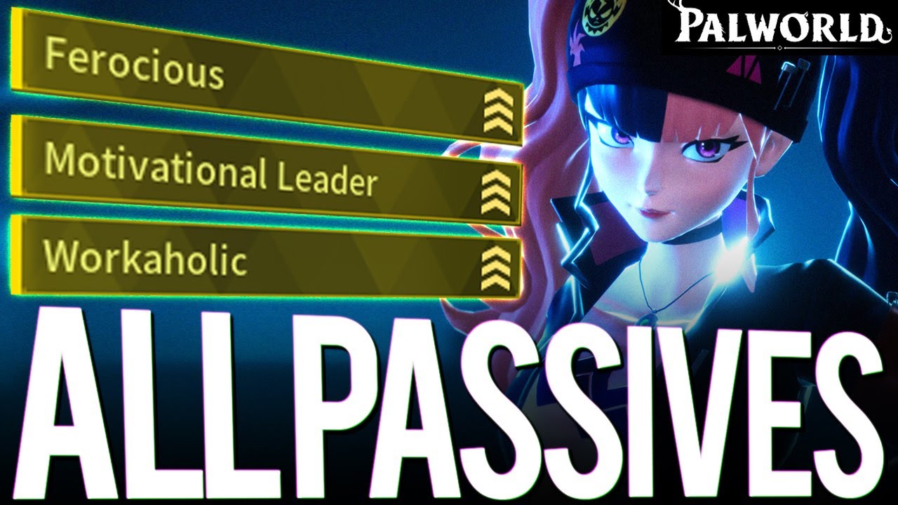 PALWORLD ALL PASSIVE SKILLS BREAKDOWN & WHAT RULES THEY FOLLOW