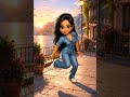Othaiyadi Pathayila 🔥 Viral AI Dance | 3D Pixar Chibi Style