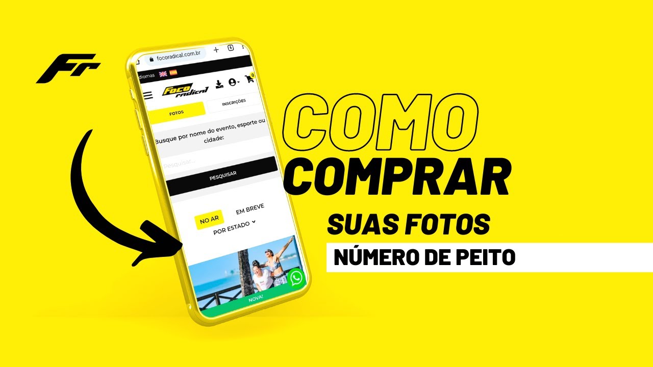Passo-a-Passo: Como Comprar Suas Fotos no Site da Foco Radical por Identificação Numérica! 📸🏃‍♂️