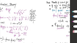 Euler's Phi function |Tau and sigma function