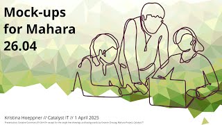 Mock-ups for Mahara 26.04