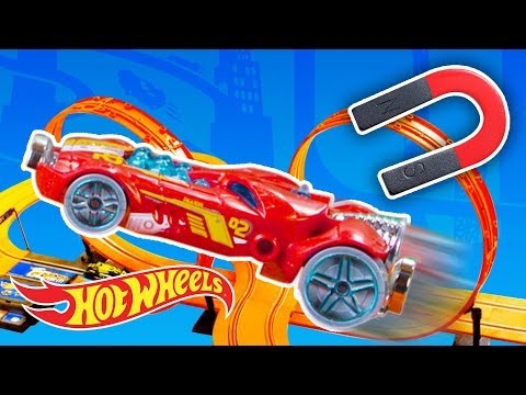 Magnetic Drift Challenge! | Fast Track | Hot Wheels