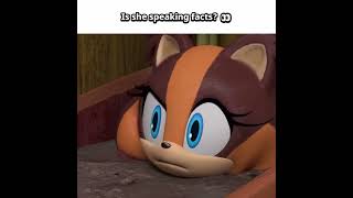 Sticks is a SAVAGE 💀 #sonic #memes