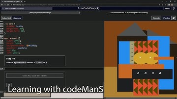 learn2code | freeCodeCamp (New) Responsive Web Design - Building a Picasso Painting: Step 85