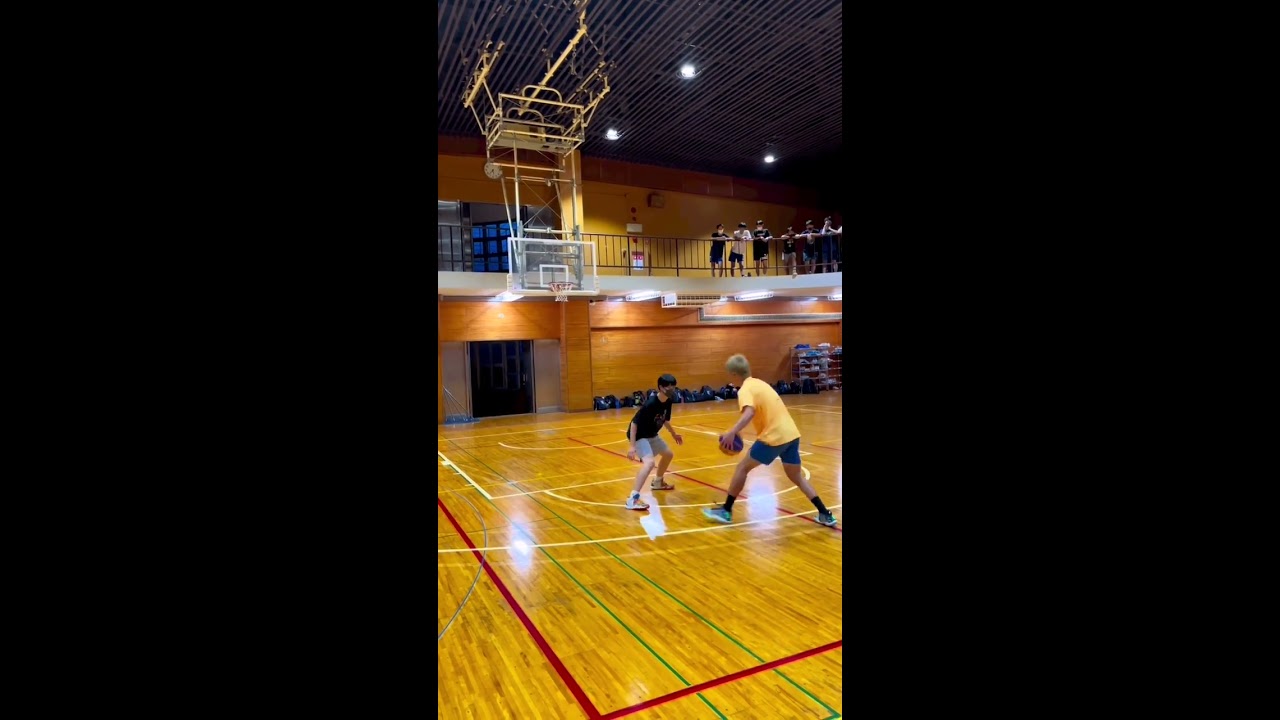 鎖骨を骨折中だけど1on1してみたナチュラルボーンクラッシャー
